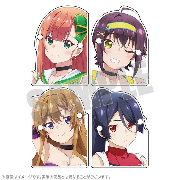 【77％OFF】夢見る男子は現実主義者 グッズ 公式 チアリーダー 眼鏡スタンド 全4種 (夏川 愛...