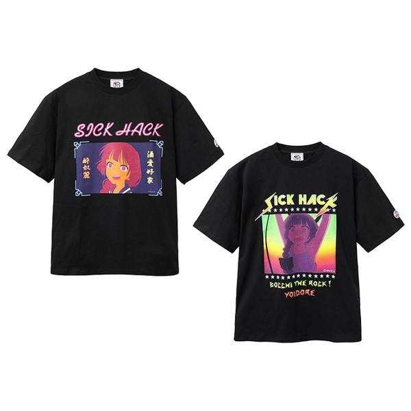 ぼっち・ざ・ろっく！ グッズ 公式 YOIDORE×廣井きくり Tシャツ 2種