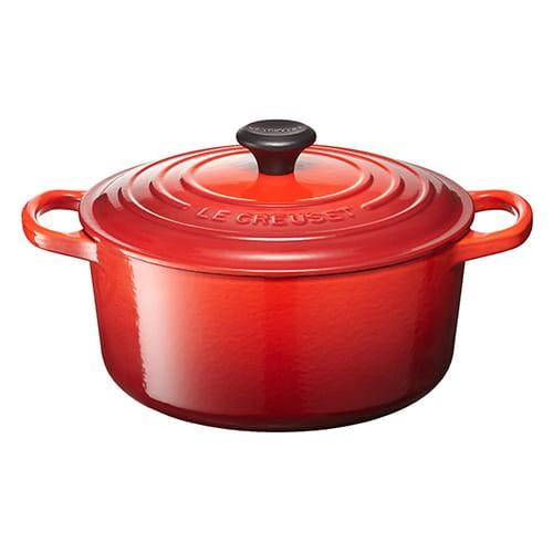 LE CREUSET ル クルーゼ シグニチャー ココット ロンド 24cm 2501-24 結婚祝...