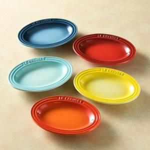 LE CREUSET （ル・クルーゼ） ミニ・オーバル・プレート (5枚入り) レインボー 父の日 ギフト お返し プレゼント お祝い 内祝い 結婚祝い おしゃれ ル ク｜ギフトの百貨店 CONCENT コンセント