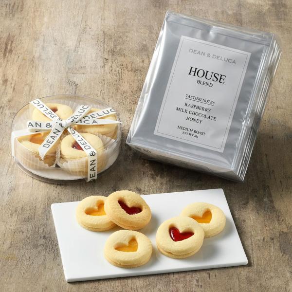 DEAN &amp; DELUCA（ディーン&amp;デルーカ） ハートジャムクッキーとコーヒーギフト