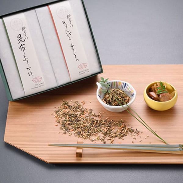 下鴨茶寮 料亭のご馳走 二撰 昆布ふりかけ きんぴらまぐろ 通常ご注文 代引不可 お返し ギフト プ...