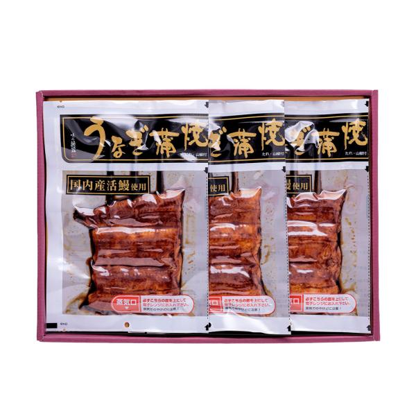 味の浜藤 国内産うなぎ蒲焼（3串） [CUK-75A] ギフト 2023 御歳暮 お歳暮 夏ギフト