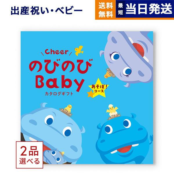 出産祝い カタログギフト 送料無料 [2品選べる] のびのびBaby あそぼ! お祝い 出産 男の子...