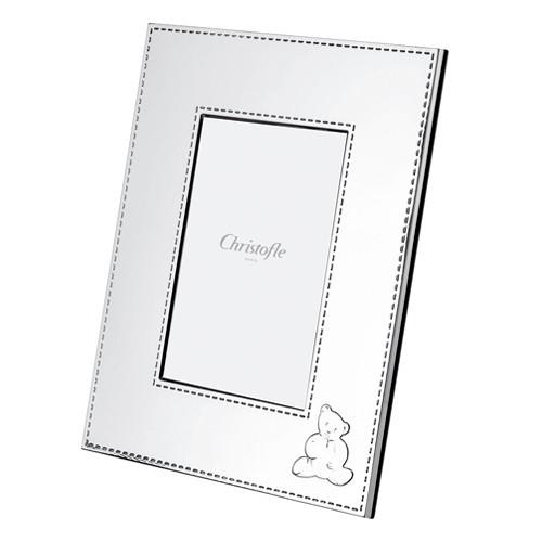 フォトフレーム おしゃれ 送料無料 Christofle クリストフル チャーリーベア 正規輸入品 ...