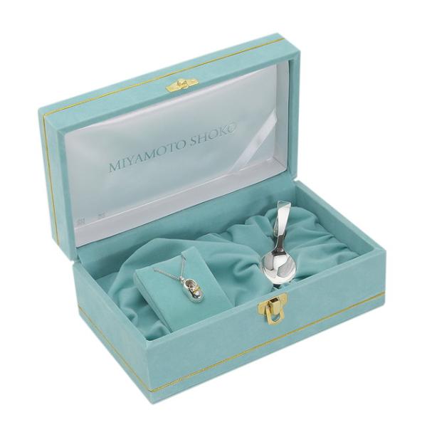 宮本商行 ベビースプーン・シューズペンダントセット ギフト 出産祝い 母の日 ギフト