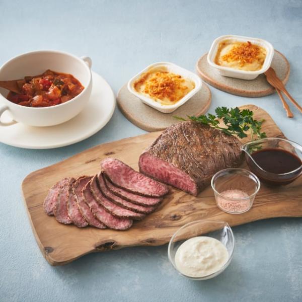 RFFF(ルフフフ) プライムビーフのローストビーフ&amp;2種デリセット ラタトゥイユ グラタン / ロ...