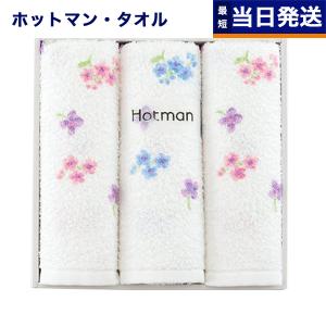 Hotman ホットマン Aimer エメ シリーズ フェイスタオル 3枚セット E-52051付き...