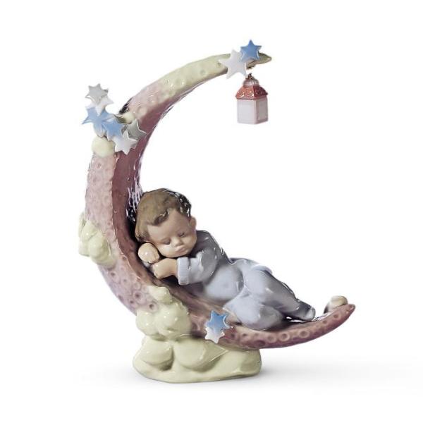 LLADRO（リヤドロ） お月さまのベッド A06479 プレゼント ギフト お返し お祝い 出産 ...