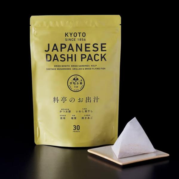 下鴨茶寮 料亭のお出汁(30包) かつお節(鹿児島県製造) かつお節をベースにいわし煮干し・焼きあご...
