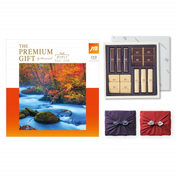 JTB 旅のカタログギフト ありがとうプレミアム(JTOコース) +帝国ホテル チョコレート(TA-...