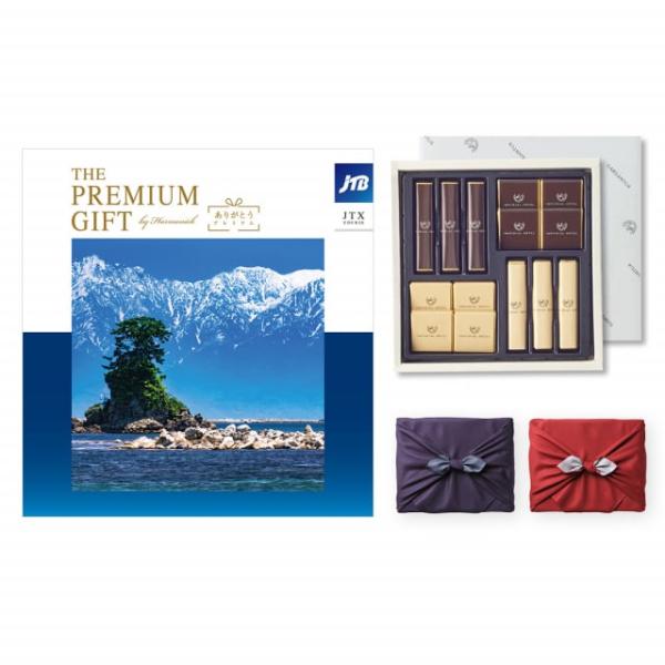 JTB 旅のカタログギフト ありがとうプレミアム(JTXコース) +帝国ホテル チョコレート(TA-...