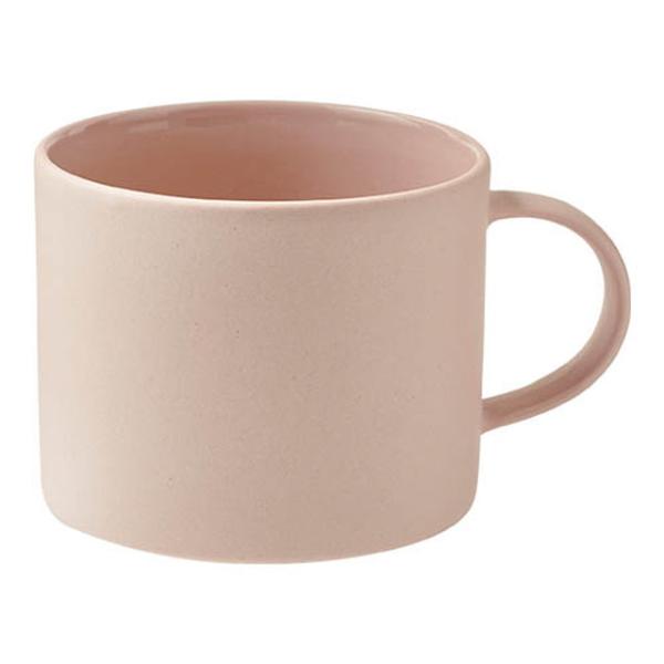 MOHEIM（モヘイム） マットストーンマグカップ（380ml）ピンク 冬ギフト
