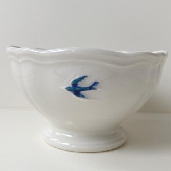 スタジオエム ボウル アーリーバード  ツバメ スタジオM’ 食器 皿 フルーツボウル 小鳥 カフェ...