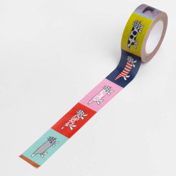 リサラーソン マスキングテープ ドレスアップマイキー カモ井 20mm マステ 北欧デザイン lis...