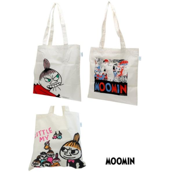 ムーミン エコバッグ トートバッグ ミイ  サブバック コットン エコマーク付 北欧デザイン moo...