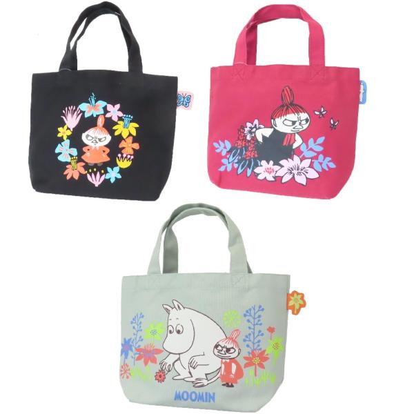 ムーミン ミニトート リトルミイ ランチトートバッグ キャンバス ムーミン エコバッグ サブバック ...