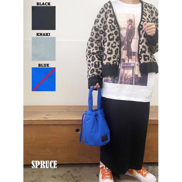 巾着 ショルダーストラップ付 アントワープ 中綿 2WAY トート ポシェット サコッシュ メンズ ...