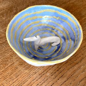 エレオノール・ボストロム アクセサリートレイ 犬 しましま ぐるぐる