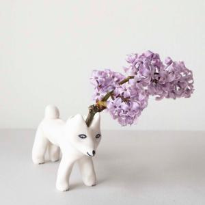エレオノール・ボストロム アクセサリートレイ 犬 しましま ぐるぐる