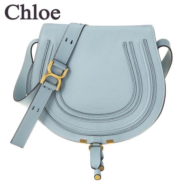 クロエ Chloe ショルダーバッグ マーシー/MARCIE スモールグレインカーフスキン サドルバ...