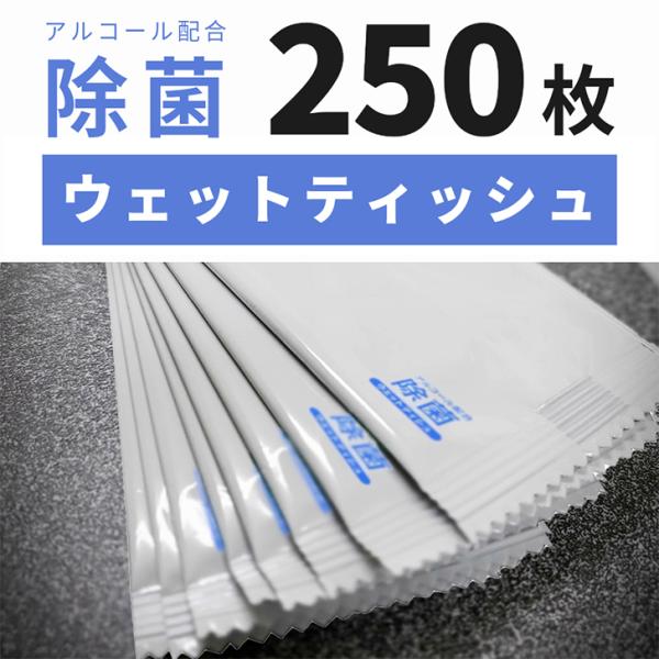 やなぎプロダクツ アルコール 除菌ウエットティシュ個包装250枚入 業務用 OS-124 250枚入...