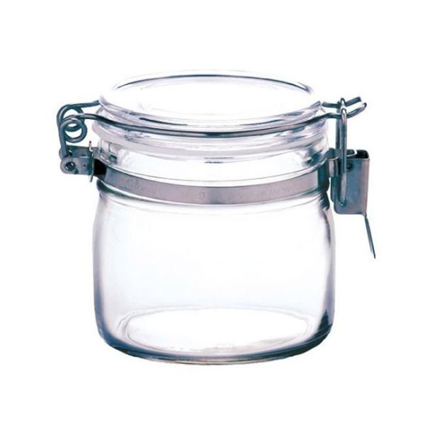 星硝 セラーメイト ガラス保存 密封瓶 0．5L 粉末 乾物 保存容器 ジャム 調味料 密封びん 密...