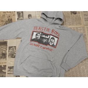 THRIFTY LOOK WORN-OUT BAND HOODIE SWEAT [BEASTIE B...