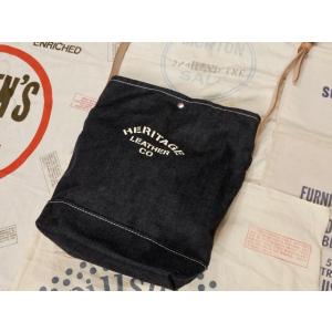 Heritage Leather Co X Coney Island Bucket Shoulder Bag Denim ヘリテージレザー X コニーアイランド別注 バケット ショルダーバック アメリカ製 Coney Island 通販 Yahoo ショッピング