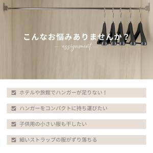 折りたたみ ハンガー 携帯 子供用 にも 海外...の詳細画像3