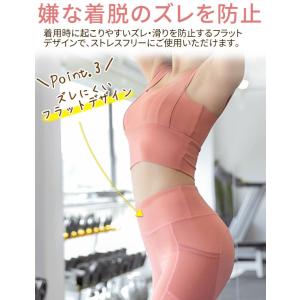 ヨガパンツ レディース レギンス 美脚 ヨガウ...の詳細画像4