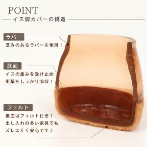 爆買椅子脚カバー 椅子脚キャップ シリコン 長...の詳細画像3