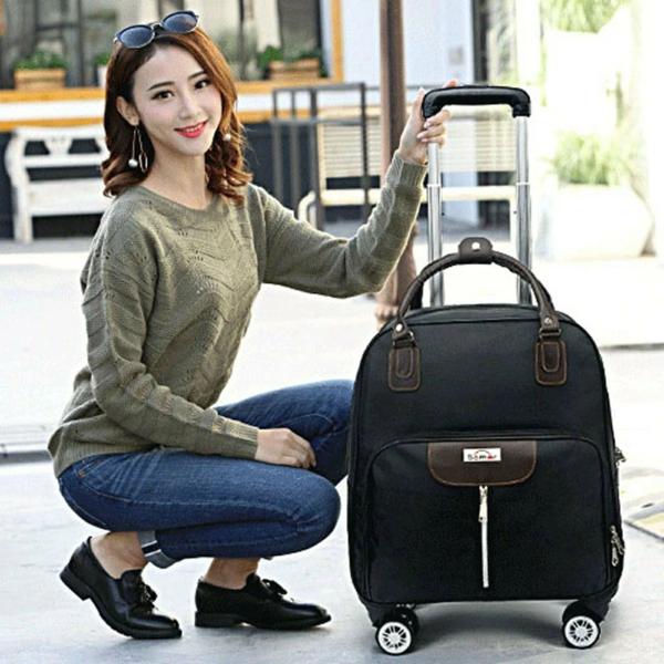 トロリーバッグ キャリーバッグ ショルダーバッグ 機内持込 超軽量 小型ゾンチー収納便利 47L オ...