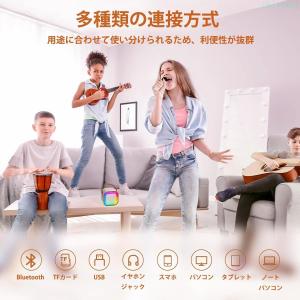 カラオケセット ミニ カラオケ スピーカー マ...の詳細画像5