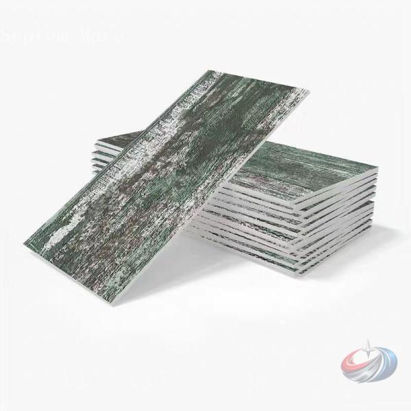 バスパネル 壁パネル シール 撥水加工 浴室 お風呂 石目調 壁紙シール のり付き ウォールステッカ...