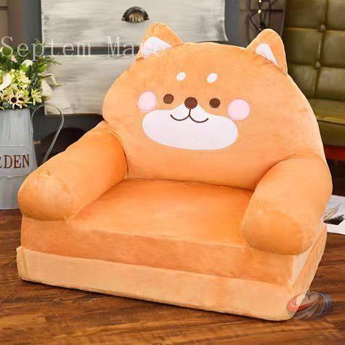 ベビーソファー 座れるぬいぐるみ 柴犬 お座り練習チェア ふわふわ ゾンチー 背もたれ ソフト お食...