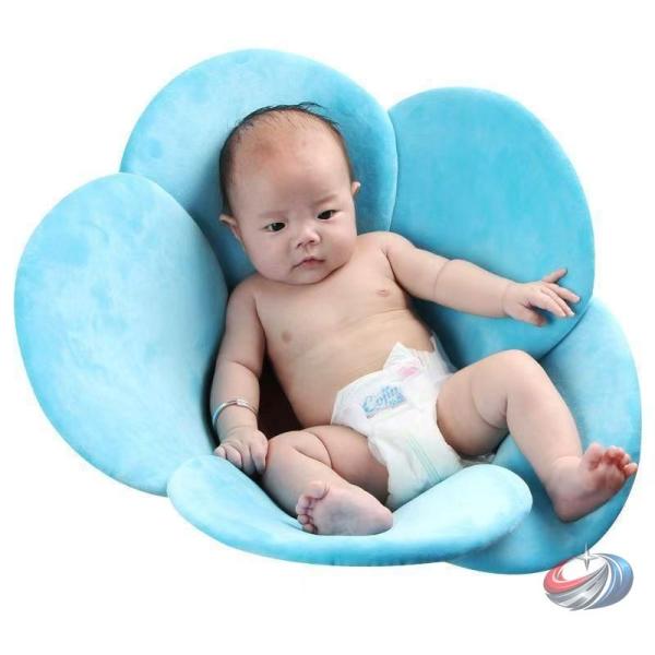 沐浴マット ベビー バス用品 赤ちゃん 新生児 お風呂 シンク お花 ゾンチー フラワー かわいい ...