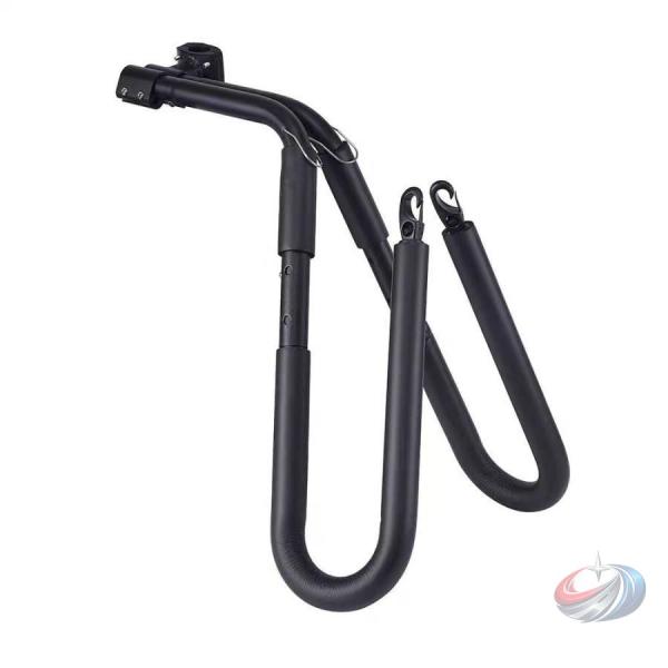 自転車用サーフボードラック 自転車サーフボードキャリアマウント 取り外し簡単ブラケット サーフィンホ...