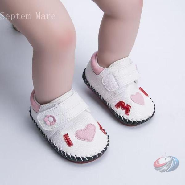 ファーストシューズ ベビー靴 ベビーシューズ ベビー靴 赤ちゃん マジックテープ 可愛い 室内 ギフ...