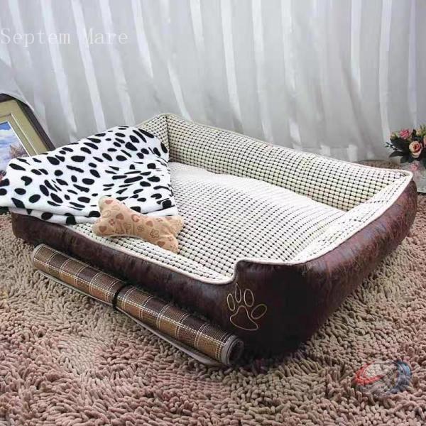 ペットベッド犬ベット夏用涼しいマットクッション犬用猫用ベッドふわふわペット用品小型犬大型犬可愛い冷え...