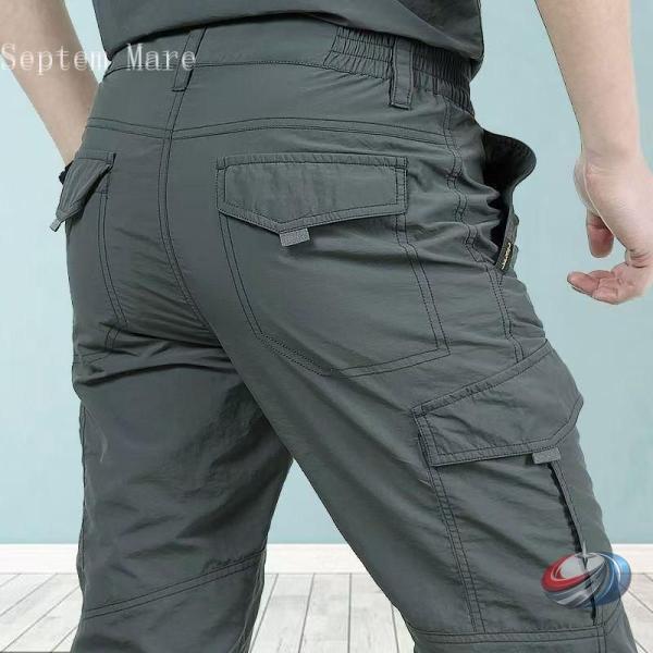 コンバーチブル春夏 登山パンツ メンズ トレパン 登山ズボン トレッキングパンツ メンズ 夏 ロング...