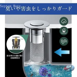 排水口 ゴミ受け ステンレス 排水溝 カバー ...の詳細画像5