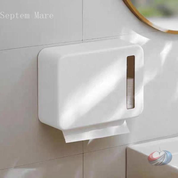 ペーパータオルホルダー壁掛けペーパーホルダー小判用ハンドペーパーホルダーABS樹脂製錦業務用ペーパー...