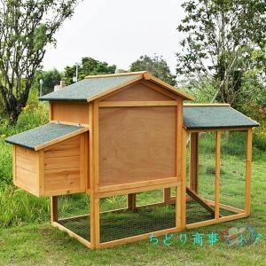 屋外 木製 大型 鳥かご 鶏小屋 チキンケージ...の詳細画像4