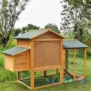 屋外木製 鶏小屋 大型 多機能ペットルーム ゾ...の詳細画像3