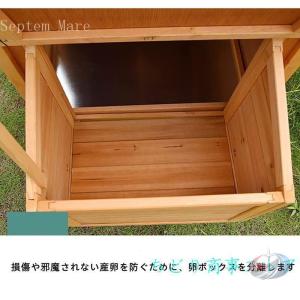 屋外木製 鶏小屋 大型 多機能ペットルーム ゾ...の詳細画像4