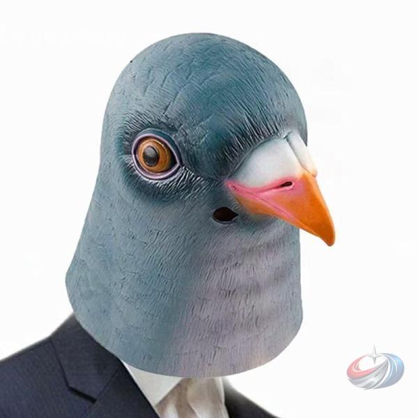 アニマルマスク ハト マスク 仮面 お面 ハロウィン 衣装 雑貨 コスプレグッズ 鳩のマスク株式会社...