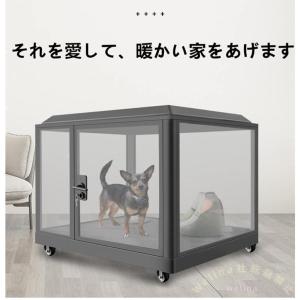 ペット用防音室 遮音強化ガラス ゾンチー 換気...の詳細画像4