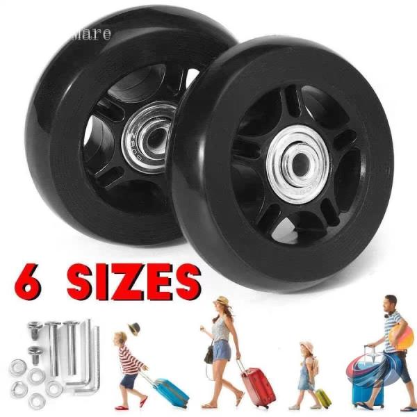 スーツケース キャスター交換 キャリーバッグ ゾンチー キャスター交換キット ゴム車輪 2輪 静音で...