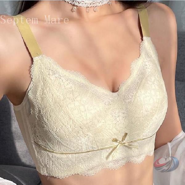 【セール期間】2枚セット ノンワイヤー フルカップ 胸を小さく見せる ブラ おやすみブラ Eカップ ...